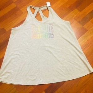 New women’s size 22 Lane Bryant Livi active tank